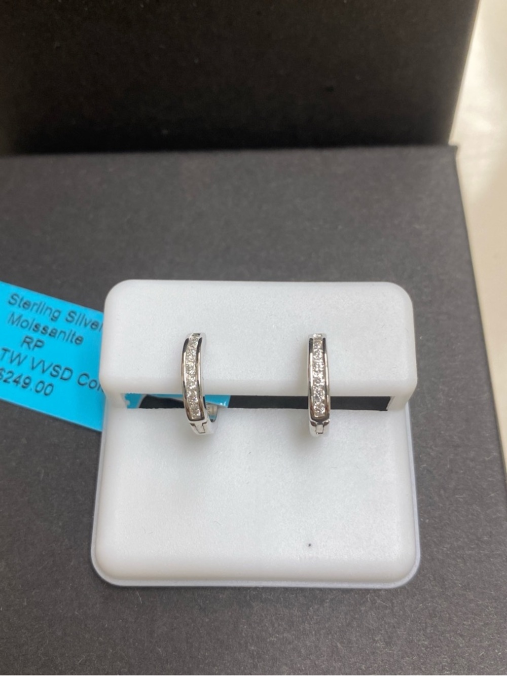 Sterling Silver Huggie Hoop Earrings